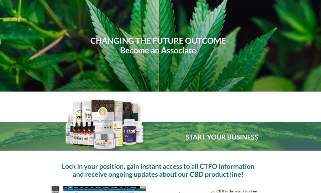 Changing the Future Outcome (CTFO) promotional banner