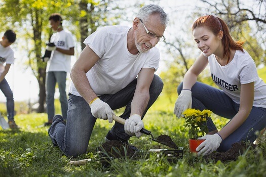 volunteerism for seniors gives one a sense of purpose